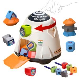 innovitoy Space Shape Sorter with Changing Shape