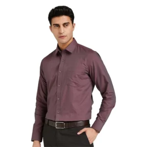 Men’s Solid Slim Fit Formal Shirt