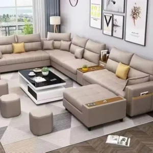 G Fine Furniture Wooden Centre/Center Table for Living Room