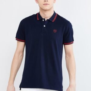 Solid Polo Slim Fit T-shirt