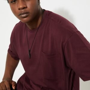 URB_N Men Oversized Solid T-shirt