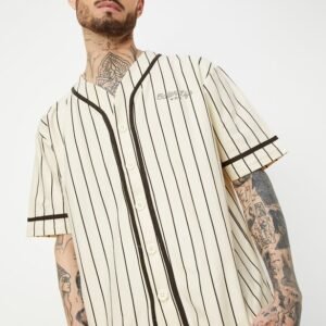 Men Striped Sports T-shirt