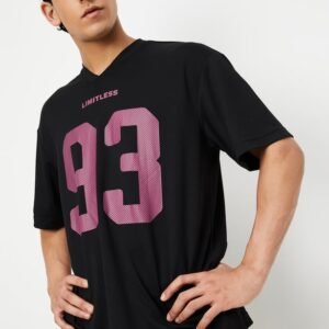 Men Printed Oversized T-shirt