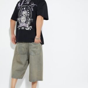 URB_N Men Printed Oversized T-shirt