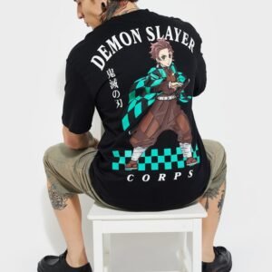 URB_N Men Printed Oversized T-shirt