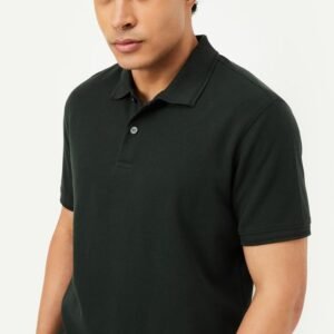 Men Solid Polo T-shirt