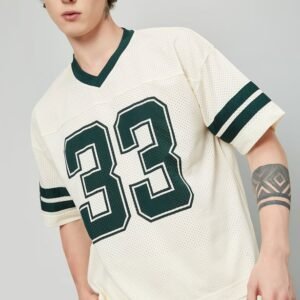 Buy Men Mesh Boxy Fit Sports T-shirt