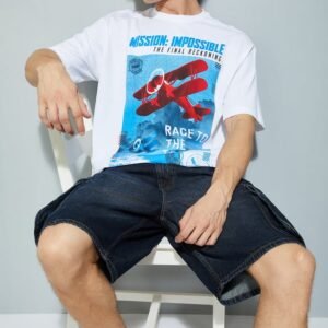 URB_N Men Graphic Print T-shirt