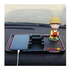 Car Dashboard Mat & Mobile Phone Holder Mount