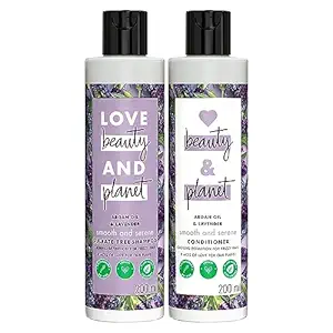 Love Beauty & Planet Argan & Lavender Anti Frizz Combo