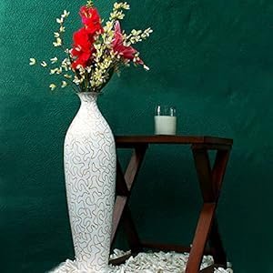MICASA Unbreakable Flower Vase Metallic For Home