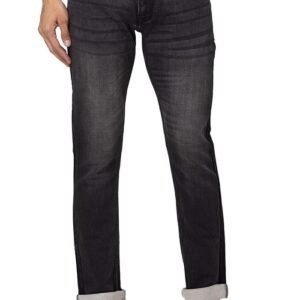 Men’s Slim Fit Mid-Rise Stretch Denim Jeans
