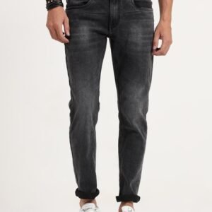 Old Grey Men's Skinny Fit Jeans in Grey