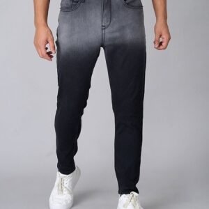 Old Grey Men’s Faded Black Skinny Fit Jeans