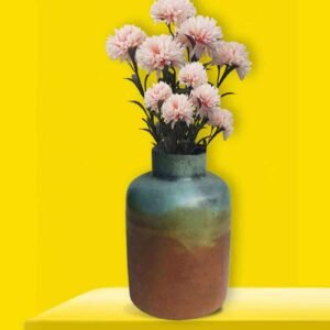 Jar Patina Metal Vase, for Home Decoration