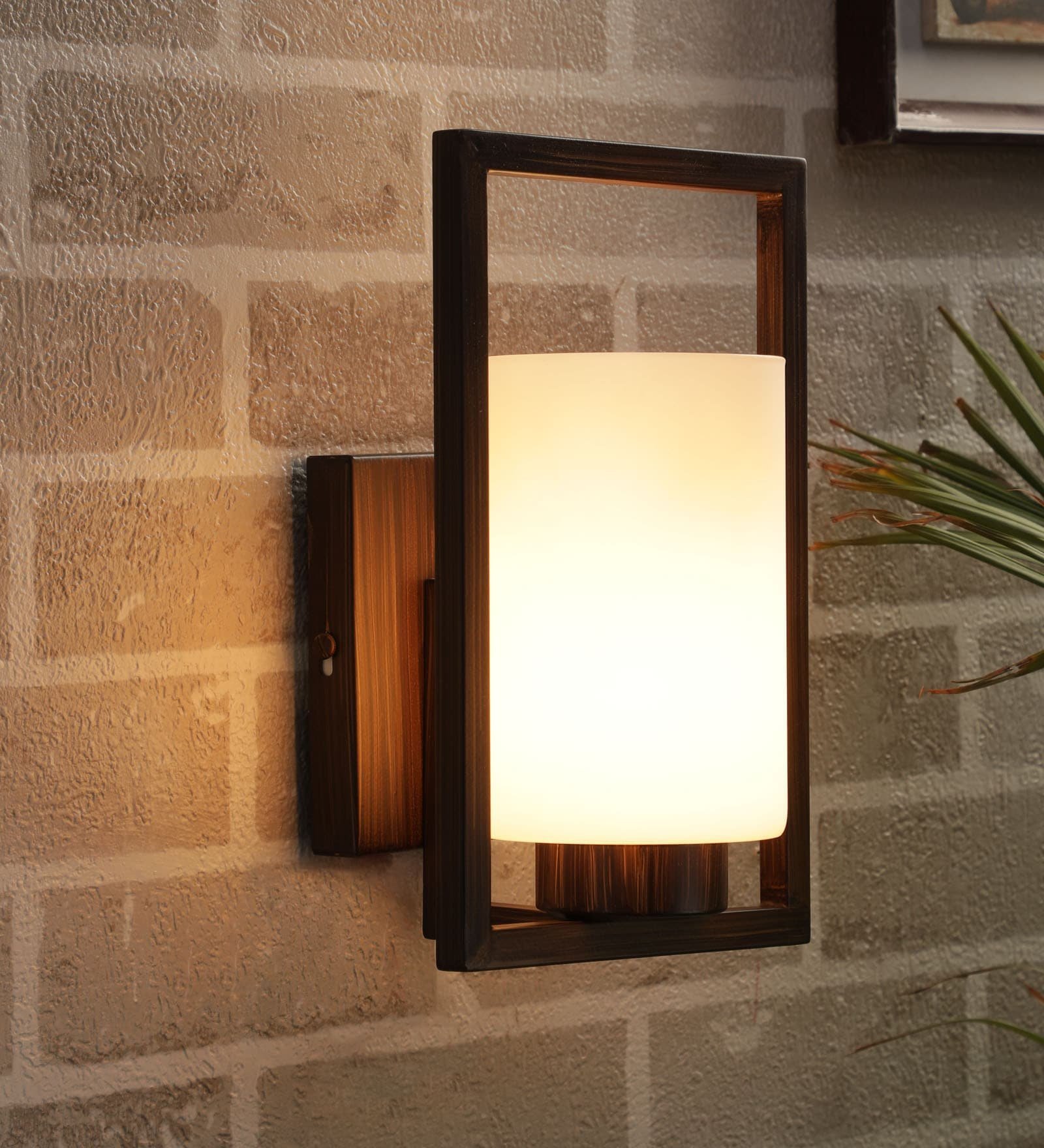 Brown Steel Wall Sconces, for home decor