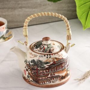 Courtyard, Adam 500ml Blue Tea Pot,