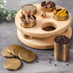 NestRoots, Pilat Mango Wood Spice Box