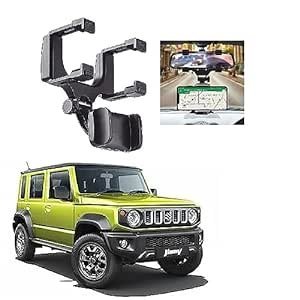 Car Hanging Rear View Mirror Mobile Phone Holder