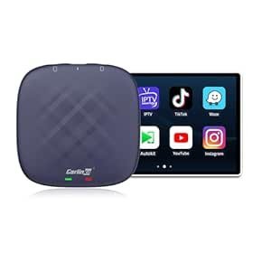 CarlinKit Android 13 CarPlay Ai Box Ultra, 8GB+128GB