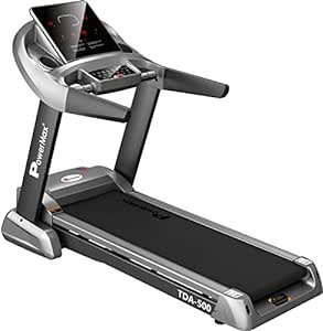 PowerMax Fitness Motorized Treadmill with 6HP Peak Power