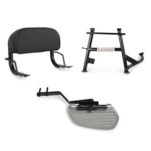 Grandbiker Backrest, Center Stand & Foot Rest
