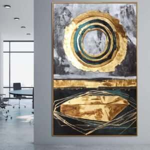 Black Sages Reflection Acrylic Paint Hand Paintings