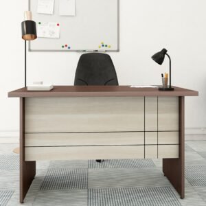 Alston Small Pine & Cloud Ash Finish Cabinet And Drawer