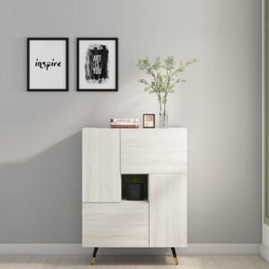 Marshel Cabinet in Teak Finish Finish