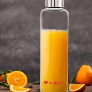 Ira Transparent 1000ml Borosilicate Glass Bottle