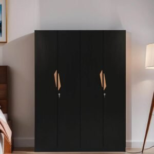 Maya 4 Door Wardrobe In Wenge Finish