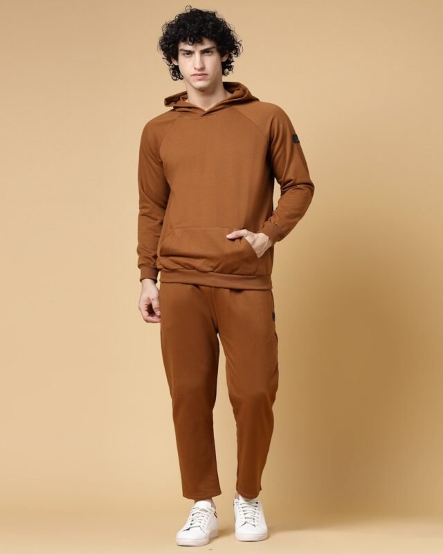Men’s Brown Oversized Co-ord Set