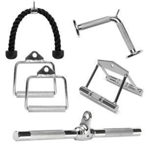 HR Sports & Fitness Cable Attachment Combo Set