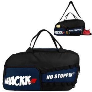 Whackk Arnold 40L Gym & Sports Bag – Blue & Black